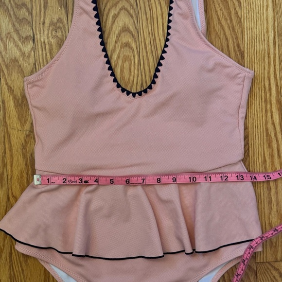 NWT Cupshe Coral Ruffled One Piece Swimsuit Size Medium - Picture 12 of 12